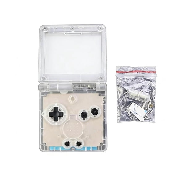 Replacement Housing Shell Kit Clear for Game Boy Advance SP SP