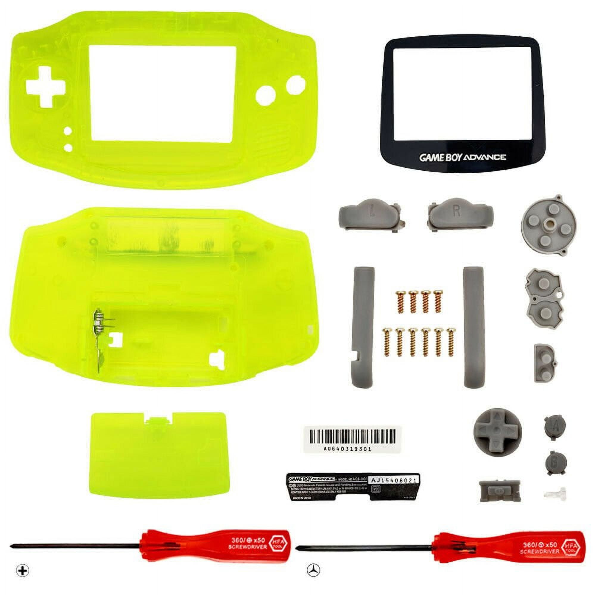 Gameboy Advance Replacement Screen Replacement Housing