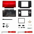 thumbnail image 1 of Replacement Housing for Nintendo DS Lite Glass Lens Shell Crimson Red, 1 of 4