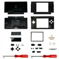 thumbnail image 1 of Replacement Housing for Nintendo DS Lite Glass Lens Shell Onyx Black, 1 of 5