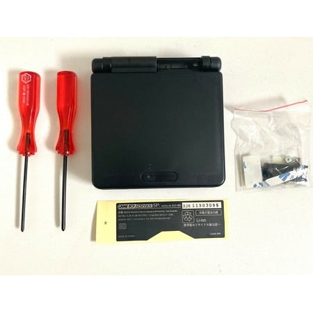 Replacement Housing for Nintendo GBA Game Boy Advance SP Shell Clear Black