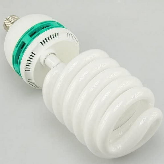 Replacement Hugh 85 Watt Photography Video Daylight Spiral Compact Fluorescent Light Bulb 85W