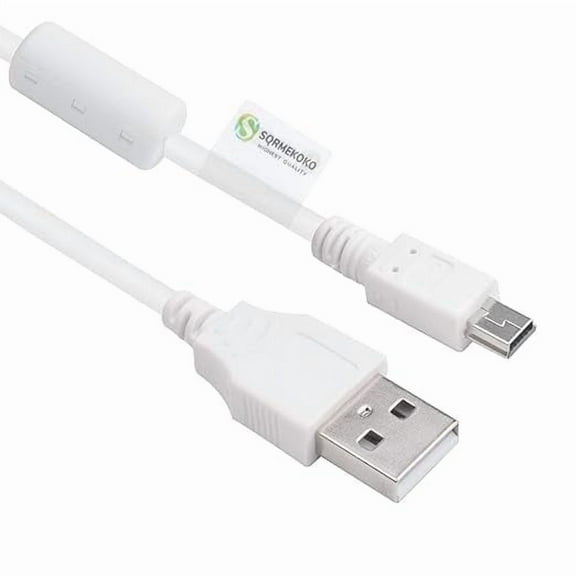 Replacement IFC-400PCU Canon Camera USB Cable Compatible with Canon PowerShot EOS DSLR Cameras & Camcorders (White/4FT)