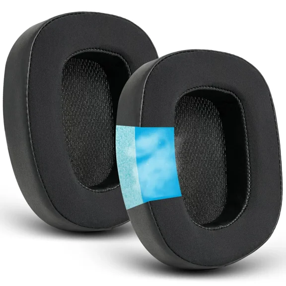 Replacement Ice Gel Earpads Cushions Compatible for Logitech G930 G933 G935 G633 G635 G533 G430  G433 G435 Gaming Headset