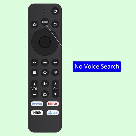Replacement Infrared Remote Commander fit for Insignia TV NS-50F301NA22 NS-32D510NA19 NS-55DF710NA21 NS-43DF710NA21 NS-58F301NA22 NS-39DF310NA21 NS-65DF710NA21 NS-50DF710NA21 NS-32DF310NA19