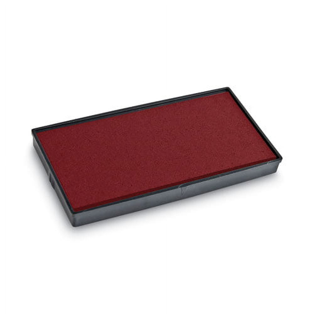 Replacement Ink Pad For 2000plus 1si60p, Red | Bundle of 2 Each