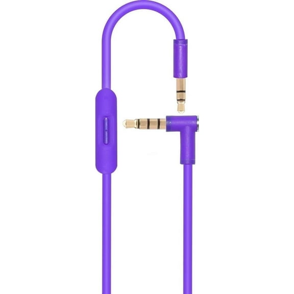 Replacement Inline Remote Mic Extension Audio Cable Cord for Monster Beats by Dr Dre Solo Solo HD Studio Wireless Pro Detox Mixr Executive Pill Headphones (Black-red)