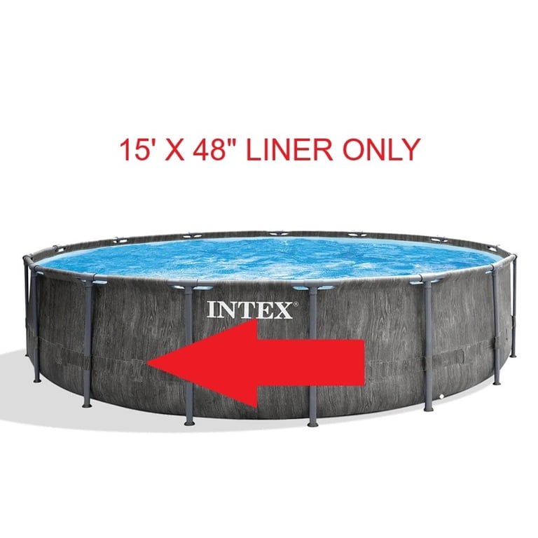 Replacement Intex 15ft x 48in Greywood Prism Frame Swimming Pool Replacement Intex 15ft x 48in Greywood Prism Frame Swimming Pool