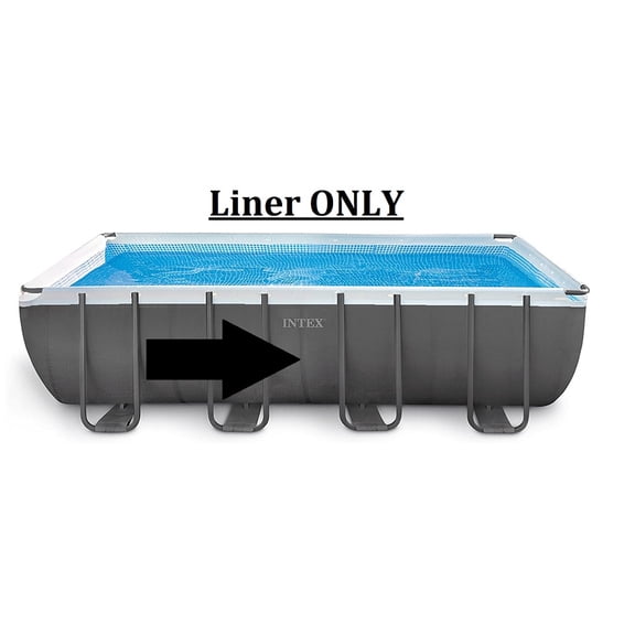 Replacement Intex 18ft X 9ft X 52in Rectangle Ultra Frame Pool LINER ONLY