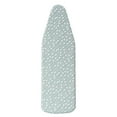 thumbnail image 1 of Replacement Ironing Board Cover Small, Heavy Duty Cotton Padded Mat for Travel Boards, 1 Count, 35.4 x 12.2 Inch, High Temp Resistant Cover, College Essentials, Guest Room, Hotel Amenities, 1 of 8
