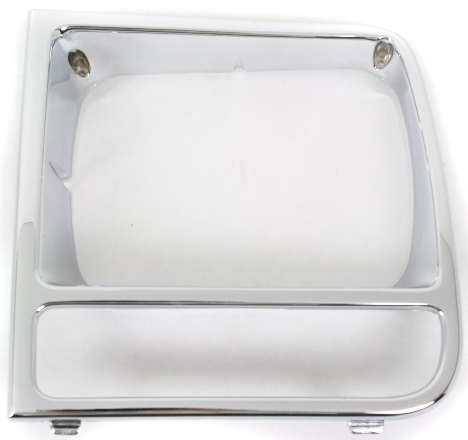 Replacement J072902 Headlight Door Compatible For 1997-2001 Jeep Cherokee Left Driver Chrome