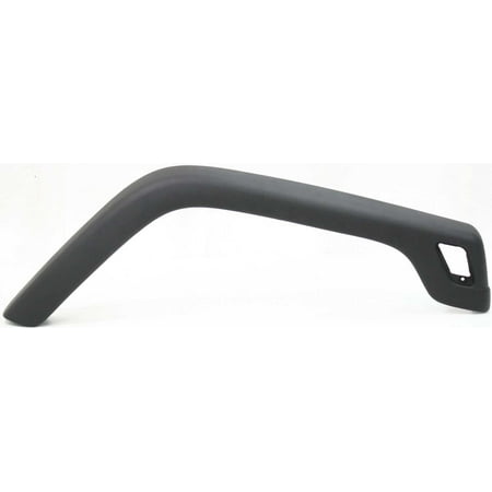 Replacement J221305 Fender Flares Compatible with 1997-2006 Jeep Wrangler Front, Right Passenger Textured Black