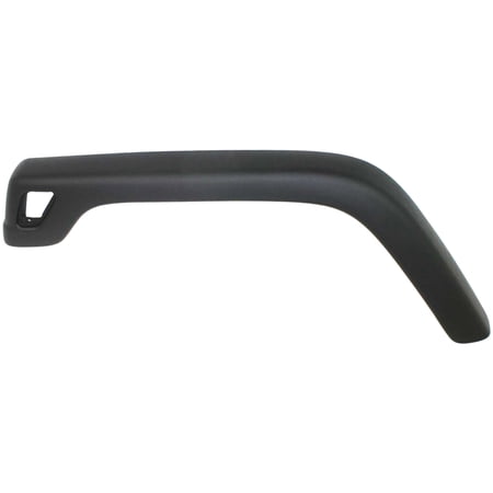 Replacement J221306 Fender Flares Compatible with 1997-2006 Jeep Wrangler Front, Left Driver Textured Black