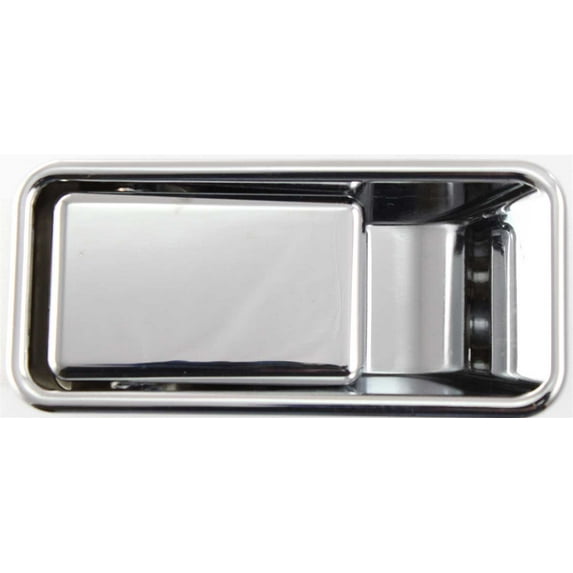 Replacement J462126 Exterior Door Handle Compatible with 1999-2006 Jeep Wrangler Front, Left Driver Chrome