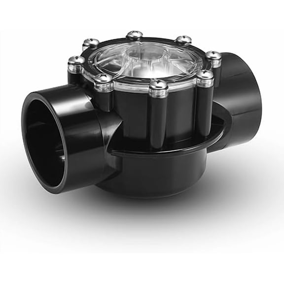 Replacement for Jandy 7305 Check Valve 2 Port 2 Inch to 2.5-Inch, 180 Check Valve Straight Through Flow Fit for Pools and Spas, Jandy Zodia 7305 Replacement Valve