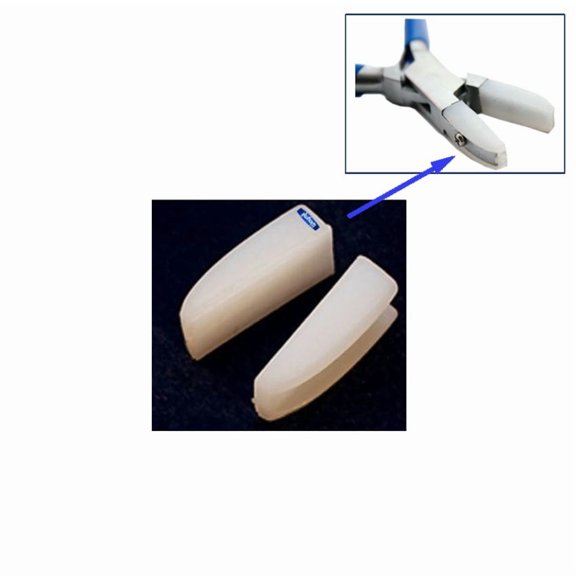 Replacement Jaws For Flat Nose Nylon Jaws Pliers 4-1/2