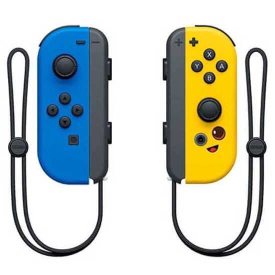 Nintendo Switch Lite/OLED Blue & Yellow Joy Con Controllers