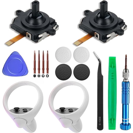 Replacement Joystick 2-Pack for Meta Quest 2/3 Controller, Oculus Quest 2/3 Compatible