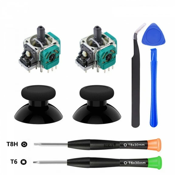 Replacement Joystick for Xbox One Xbox Series S/X Controller 3D Analog Thumbsticks Repair Parts Kit T6 T8 Screwdriver Accessory