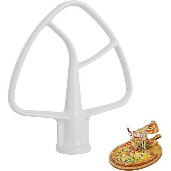 Replacement K45B Coated Flat Beater for Kitchenaid Stand Mixer,Paddle Attachment 4.5 QT Coated Flat Beater Model KSM75,KSM90,KSM95,KSM100