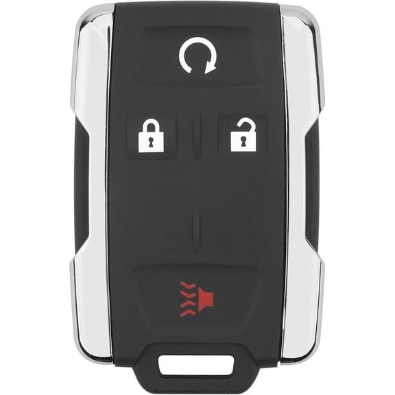 Replacement Key Fob for 2014-2020 Chevy Silverado 1500 2500 3500, 2015-2021 Colorado Canyon, 2014-2020 GMC Sierra, 4 Button Keyless Entry Remote, 315MHz, M3N-32337100