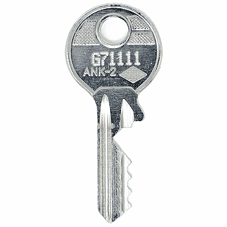 Replacement Key for Ahrend G76467