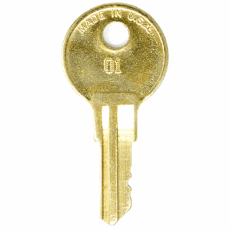 Replacement Key for Detex 01