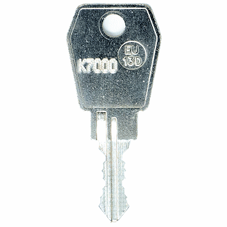 Replacement Key for Euro-Locks K9039