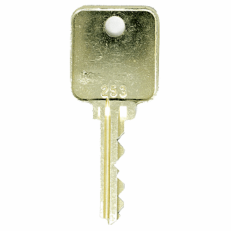 Replacement Key for FireKing 101