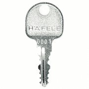 Replacement Key for Hafele 0001