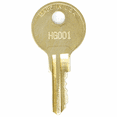 thumbnail image 1 of Replacement Key for Homak HG049, 1 of 1