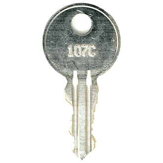 Replacement Key for Illinois Lock 110C