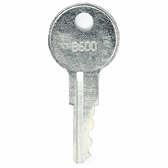 Replacement Key for Illinois Lock B705