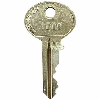 Replacement Key for Overhead Door 1045