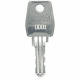 thumbnail image 1 of Replacement Key for Pundra 1028, 1 of 1