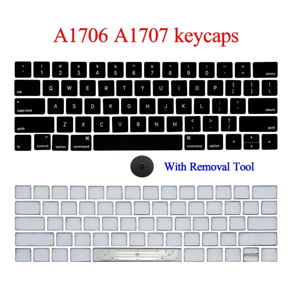 Replacement Keyboard Keycaps Set for MacBook Pro 13 15 A1706 A1707 2016 2017