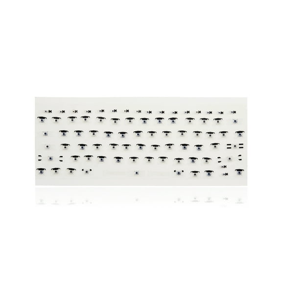 Replacement Keyboard Shrapnel Compatible For MacBook Pro 13" Retina (A1708 / Late 2016 / Mid 2017) (US English)