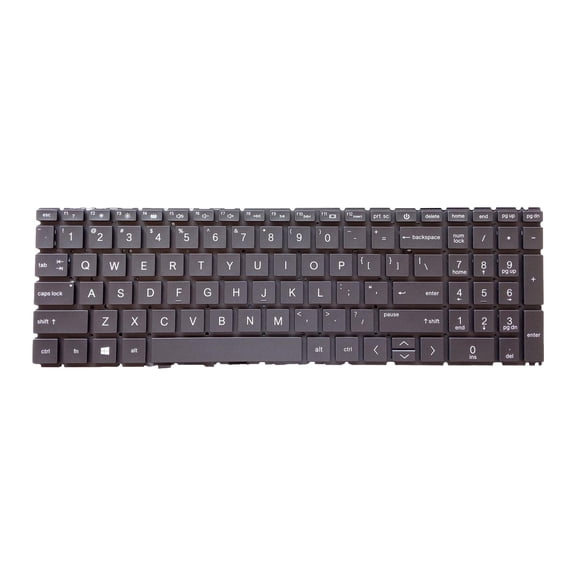 Replacement Keyboard high Quality Accessories High Performance Black Durable Premium Portable Laptop Keyboard for Envy x360 15-Eh 15M , With backlight