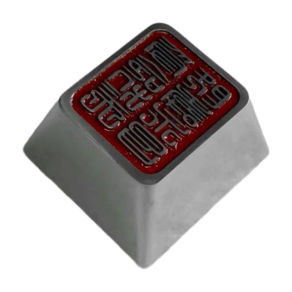 Replacement Keycap, Alloy Constructions Jades Seal Button for Computer Gaming Keyboards