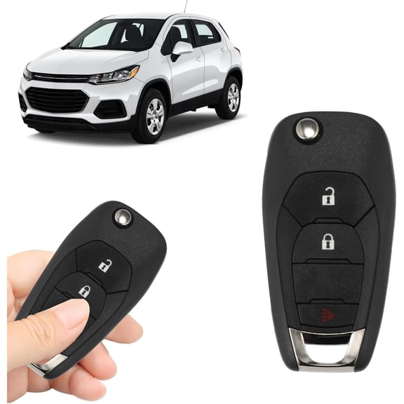Replacement Keyless Entry Remote Car Key Fob 315MHz 46 Chip LXP-T003, Compatible with Chevrolet Trax 2019-2021, for Chevrolet Spark 2019-2021, for Chevy Sonic 2019, 3-Button