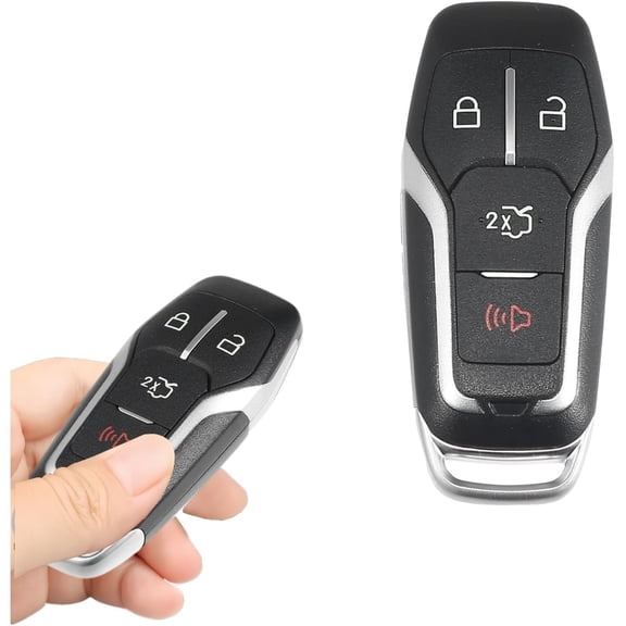 Replacement Keyless Entry Remote Car Key Fob 315MHz M3N-A2C31243800 for Ford 4-Button Smart Key 49 Chip Full Smart J501 for Mustang 2015 2016 2017 for Explorer Edge 2016 2017
