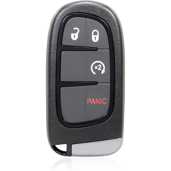 Replacement Keyless Entry Remote Car Key Fob 433MHz 46 Chip 4 Button for 2013-2019 Ram 1500 2500 3500