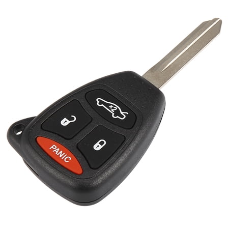 Replacement Keyless Entry Remote Car Key Fob KOBDT04A 315MHz for Chrysler for Dodge for Jeep 4 Button with Door Key