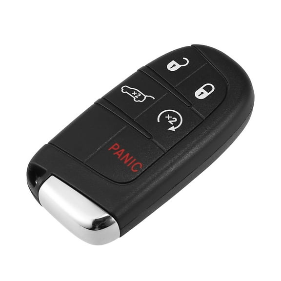 Replacement Keyless Entry Remote Car Key Fob M3N-40821302 433MHz 4A Chip for Jeep Compass 17-20 5 Buttons with Door Key
