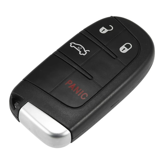 Unique Bargains Replacement Keyless Entry Remote Car Key Fob M3N40821302 433MHz 46 Chip for Dodge Charger 11-18 4 Buttons with Door Key