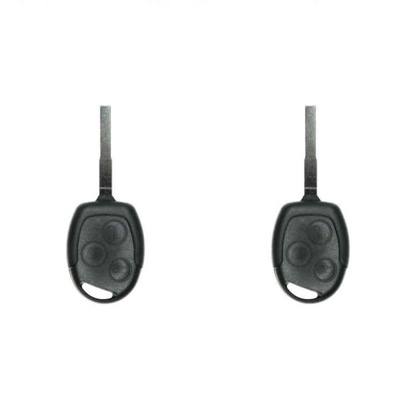 Replacement Keyless Remote Head Key Fob for Ford Fiesta 2013 FCC KR55WK47899 Part Number 164-R8042 164-R8043 Pack of 2