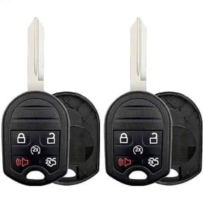 Replacement Keyless Remote Head Key Fob for Ford Taurus 2012-2019 FCC Part Number 164-R8000 Pack of 2