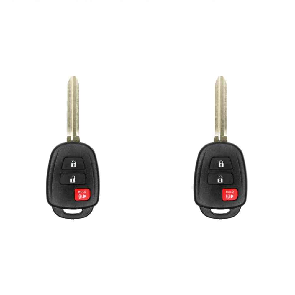 Replacement Keyless Remote Head Key Fob for Scion IQ 2014 FCC MOZB52TH ...