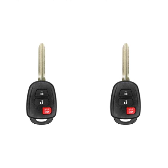 Replacement Keyless Remote Head Key Fob for Scion TC 2013-2016 FCC MOZB52TH Part Number 89070-52G30 8907052G30 Pack of 2