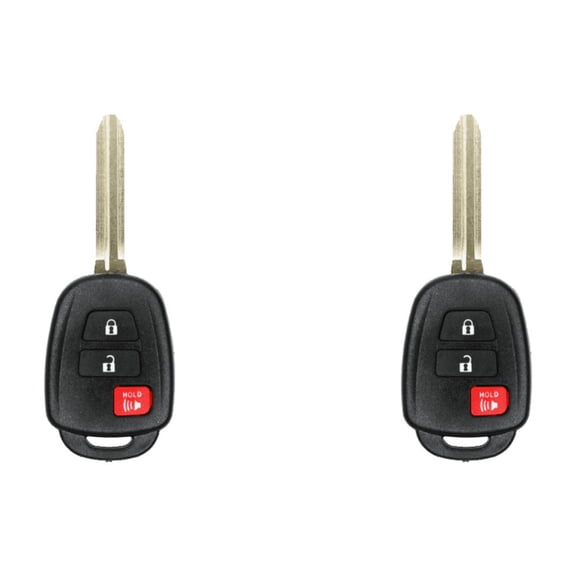 Replacement Keyless Remote Head Key Fob for Scion TC 2013 FCC MOZB52TH Part Number 89070-52G30 8907052G30 Pack of 2